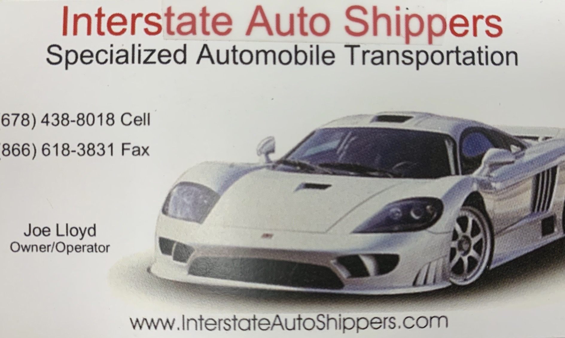 Interstate Auto Shippers. Specialized Automobile Transportation.